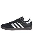 adidas Unisex-Adult Samba Indoor, Black/White/Vivid Red, 10
