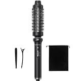 Wavytalk Thermal Brush 1.5" Detachable Heated Round Brush for Blowout Look