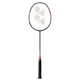 Yonex Astrox 77 Play Strung Badminton Racquet, G5 - High Orange, Graphite