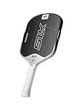 Selkirk Sport SLK Geo Pickleball Paddle | T700 Raw Carbon Fiber Pickleball Paddles | Massive Sweet Spot & Balance with Rev-Pro Core | Widebody White