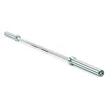 CAP Barbell 44 lb Olympic 7 ft Bar, 28mm Grip Diameter, Bronze Bushings, Chrome