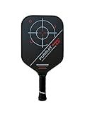 Engage Pursuit Pro1 6.0 Widebody Carbon Pickleball Paddle - 8.0 oz, 15.2mm MachPro Core, 8 1/8” Wide T700 Carbon Fiber, Made in USA (Fierce-Red, Widebody)