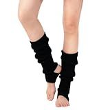 AWOCAN Women Ballet Leg warmers Knitted Stirrup Leg Warmers for women Winter Extra Soft long legwarmers for Yoga Dance