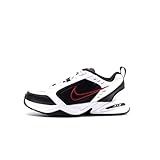 Nike Men's Air Monarch IV Training/Workout Shoes, White/Black, 11