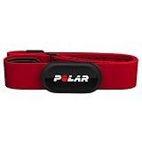 Polar H10 Heart Rate Monitor Chest Strap - ANT + Bluetooth, Waterproof HR Sensor for Men and Women, Red, M-XXL