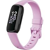 Fitbit Inspire 3 Health & Fitness Tracker with Stress Management, Workout Intensity, Sleep Tracking, 24/7 Heart Rate - 3-Month Google Health Premium Membership Included - Lilac Bliss/Black