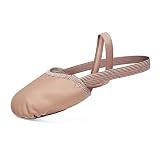 Stelle Genuine Leather Half Soles Dance Shoes Womens Lyrical(TN, 6/7) Tan