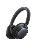 Baseus Bowie MH1 Adaptive Active Noise Cancelling Headphones, Real-Time Adaptive Hybrid ANC, SuperBass 2.0, LDAC Hi-Res Sound, 80H Playtime, Comfortable Fit, Clear Calls, Bluetooth 6.0 -Cosmic Black