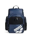 ARENA One Go Backpack Swimming Athlete Sports Gym Rucksack Multisport Daypack Medium Size Training Gear Equipment Swim Bag for Men and Women, 35 Liters, Navy Blue