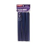 Red by Kiss Flexi Rods - Heatless Hair Curler for 90S Glamorous Bouncy Curls Beach Waves, No Slips, Sleep Styler (10" Length, 1 1/4" Diameter)