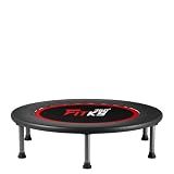 FITKS360 40'' Foldable Fitness Trampoline – Indoor & Outdoor Rebounder with Safety Pad, Includes Interactive Fitness Game for Body & Mind, Supports Up to 400lbs