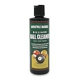 Lifestyle Basics Billiard Ball Cleaner and Restorer Polish | All-in-One Pool Ball Cleaner | Removes Chalk Residue, Dust, Dirt, and Grime