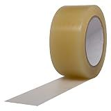 ProTapes Pro 50 Premium Vinyl Safety Marking and Dance Floor Splicing Tape, 6 mils Thick, 36 yds Length x 2" Width, Clear (Pack of 1)