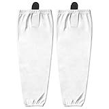 CHAMPRO Shift Hockey Socks, white, adult x-large (HS1AWXL)