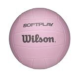WILSON Soft Play Volleyball - Official Size, Pink
