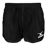Gilbert Kiwi Pro Rugby Short (Black, Small)