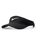 Nike Kid's Dri-Fit Ace Visor Swoosh, Black/Black, One Size