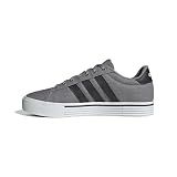 adidas Men's Daily 4.0, Grey/Black/White, 12 | Casual Shoes, Skateboarding Shoes, Low-Cut, Regular Fit, Lace-Up, For Skateboarding and Everyday Wear