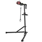 CXWXC Bicycle Repair Stand for Bike Maintenance, Up to 30 kg, Height Adjustable, Foldable and 360° Rotatable Bike Maintenance worktand for MTB, Road Bike