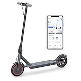 Alloweek Electric Scooter, 10"/8.5" Solid Tires, 500W Motor, 22Mph, 22/28/52 Miles Long Range, Folding E-Scooter with Dual Suspension and Braking System (R1)