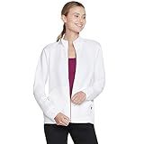 Skechers Women's Go Walk Hoodless Hoodie Jacket, White