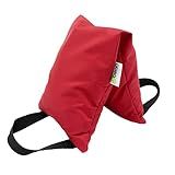 Bean Products Yoga Sand Bags - 10 LB - Pilates Weights - Workout Equipment - Sand Bags for Weight Training - Fitness - Home Gym - Photography Accessories - Sandbags - Tent Weights - Leg Weights - RED