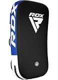 RDX Muay Thai Pad for Training, Curved Kickboxing Kicking Strike Shield, Coaching Kick Boxing, MMA, Martial Arts, Karate, Taekwondo, Punching, Foot, Knee and Elbow Target (One Pad Only)