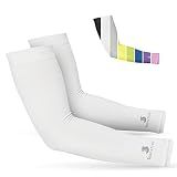 SportsTrail Cooling Arm Sleeves for Men & Women – Breathable, Moisture-Wicking, Sun Protection for Sports, Basketball, Football, Running, Golf, Cycling, Volleyball Arm Sleeves for Women, Men & Youth