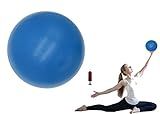 CIZEBO Small Exercise Ball for Between Knees, 6 inch Pilates Ball with Pump, Mini Yoga Core Ball Physical Therapy, Blue
