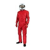 PROFOX-101 One-Piece Auto Racing Fire Suit SFI 3.2A/1 (Red, SML)