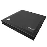Tumbl Trak Modular Practice Crash Mat - 5 Ft x 5 Ft - Gymnastics, Cheerleading, Dance, Acro & Martial Arts (Black)