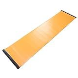 Workout Slide Board, Exercise Sliding Board Equipment with Shoe Booties for Full-Body Strength Training, Speed and Balance Exercises