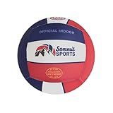 Summit Sports VQ Sports Premium Soft Volleyball - Silent, Foam, No-Deflate, Official Size & Weight, Durable Indoor Volleyball for Training, Games & Practice - Soft on Arms, Safe for House