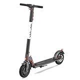 Gotrax GXL V2 Electric Scooter, 8.5" Solid Tire, Max 12 Mile and 15.5Mph Speed Power by 250W Motor, Lightweight 25.95lb, Cruise Control Aluminum Alloy Frame Foldable Commuting Escooter for Adults 13+