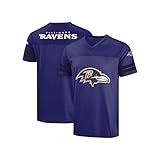 FOCO NFL Men's Officially Licensed Primary Logo Game Day Team Jersey (Large, Baltimore Ravens - Purple)