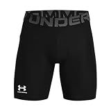 Under Armour Men's Armour HeatGear Compression Shorts , Black (001)/Pitch Gray, Large