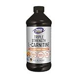 NOW Sports Nutrition, L-Carnitine Liquid, Triple Strength 3000 mg, Citrus, 16-Ounce