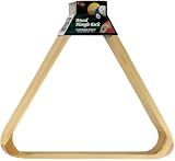 Viper by GLD Products Wood Triangle Ball Rack, Pool Table Accessory, Oak
