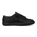 FEIYUE Fe Lo 1920 Vegan Leather or Recycled Canvas Training Shoes, Unisex Low Top Great Sneakers for Martial Arts, Parkour, Lifting, and Great for Every Day Casual Wear