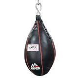 Amber Fight Gear Maize Ball Slip Ball for Boxing Kickboxing Muay Filled with Hanging Chain 5” x 9"