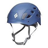 BLACK DIAMOND Half Dome Rock Climbing Safety Helmet | Adjustable Fit | Lightweight & Durable | Ventilated Protection | Denim | Medium/Large
