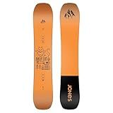 JONES - Men’s Rally Cat, Snowboards Directional Freeride, Ideal for Urban Carving, Freestyle and All-Mountain Play, Size 159W , Color Black