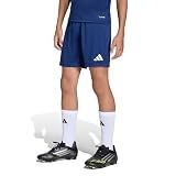 adidas Unisex-Kids Entrada26 Shorts, Team Navy Blue/White, Medium