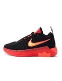 Nike Little Kid's Lebron Witness IX Basketball Shoes, Black/Metallic Gold-University Red, 1Y