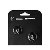 WILSON RF Tennis Dampener - 2 Pack, Black