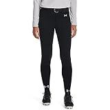 Under Armour Women's Utility Softball Pants 22, 001 Black, MD