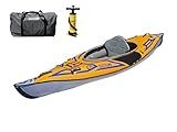 Advanced Elements - AdvancedFrame Sport Inflatable Kayak - Lightweight Day Touring Kayak with Bag and Pump - 10' 5" - 26 lbs - Orange
