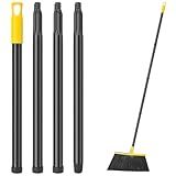 KeFanta Outdoor Broom Replacement Handle, 58" Heavy-Duty Commercial Broom Handle Refills (Not Include Broom Head)