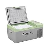 Alpicool Y16T Portable Fridge 12 Volt Car Refrigerator 16 Quart Freezer for Fishing, Camping, RV, Truck, Boat-12/24V DC