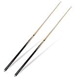 JEPNJPU Pool Cue Stick,Hardwood 36inch/42inch/48inch/57inch/58inch Billiard Cue Sticks Set of 2/4,Table Pool Stick for Beginners,Cue for Pool Table,Pool Sticks with 13mm Tip